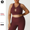 Plus Size Ribbed Sports Bra Manufacturer & OEM/ODM Supplier for High Support Yoga & Gym Activewear, Wholesale & Private Label ProductionP02503-W