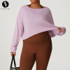 Plus Size Jacquard Yoga T-Shirt for Women - OEM ODM Wholesale Manufacturer of Breathable Euro-American Fit Activewear & Gym Apparel for Brands & Distributors.P02514
