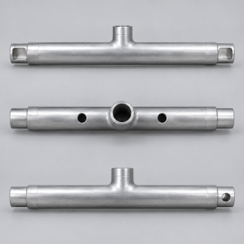 Custom Machined Aluminum Busbar Component
