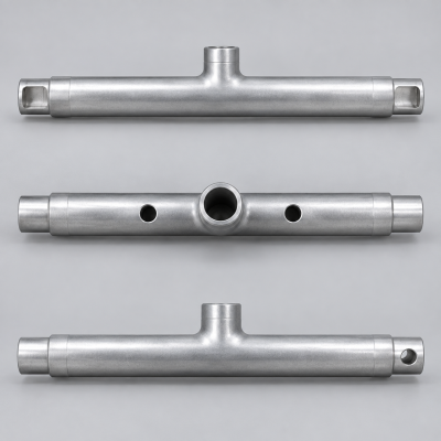 Custom Machined Aluminum Busbar Component
