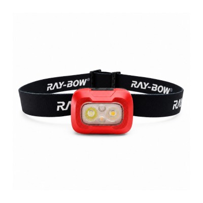 Hard Hat Headlamp | 550 lumens | Sensor Switch and Clips Included