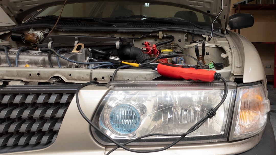 A diagram showing the wiring a for a DIY under hood light kit