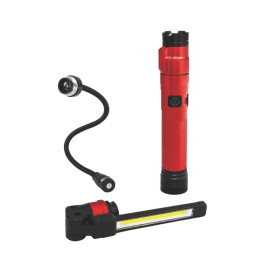 Rechargeable Inspection Light | CRI 95+ | 3-in-1 Detachable Light Head