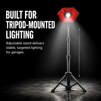LED Flood Light | 3000 Lumens | CRI 90+ | Tripod Available For Garage