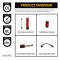 Magnetic Work Light | CRI 95+ | 3-in-1 Interchangeable Light Head