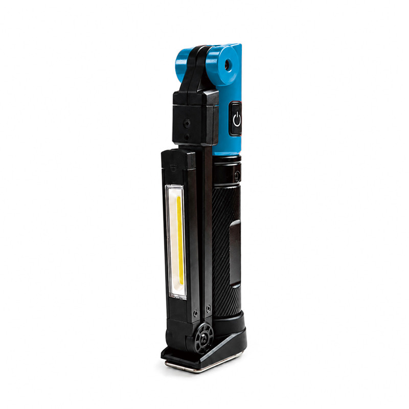 blue led inspection light with customized color option