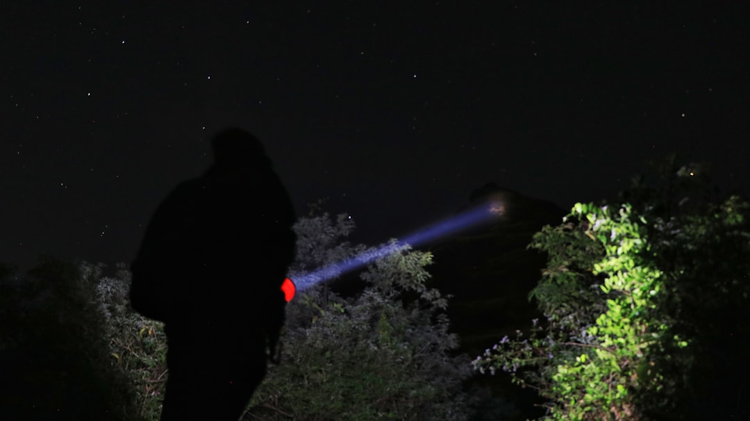 A flat, multi-function EDC flashlight with UV and laser emitters