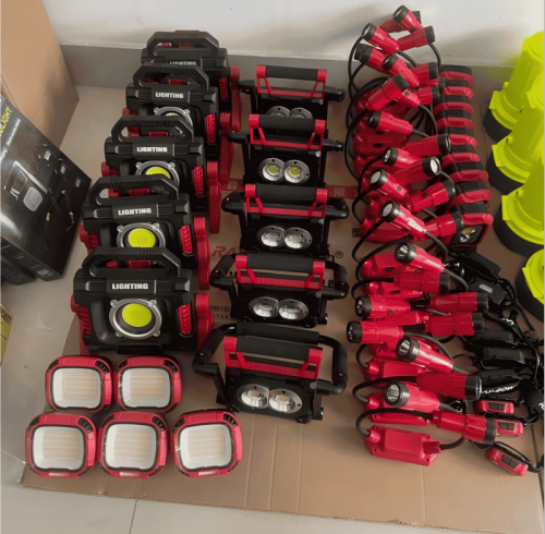 Work Light Samples Leave Factory For Buyer Testing