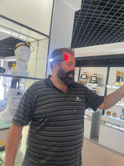 The clients have a OWLAMP factory visit