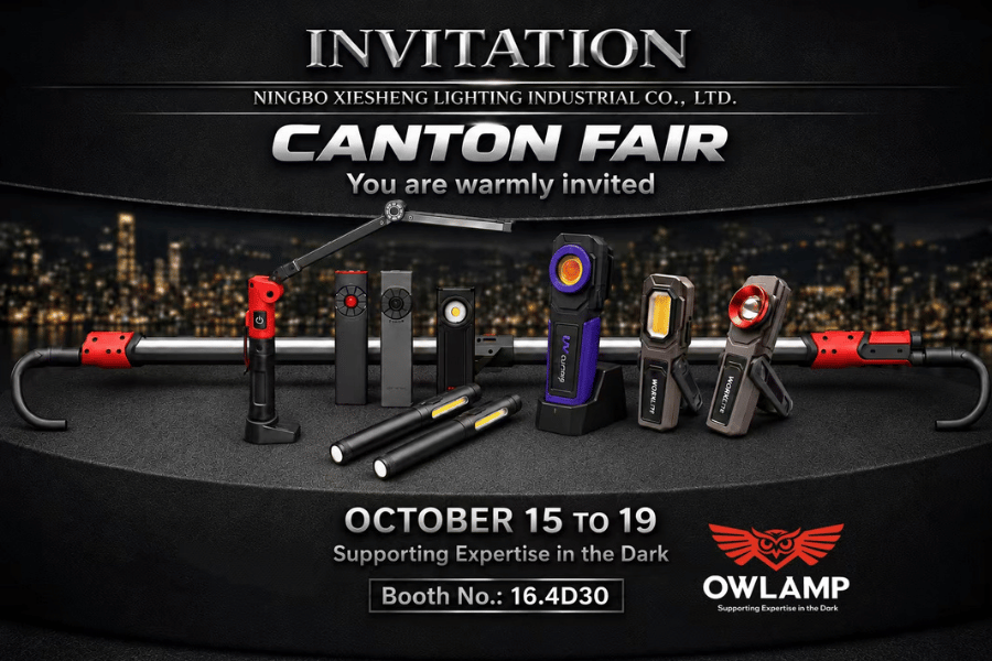 Canton Fair 2026: OWLAMP to Exhibit Professional Work Lights