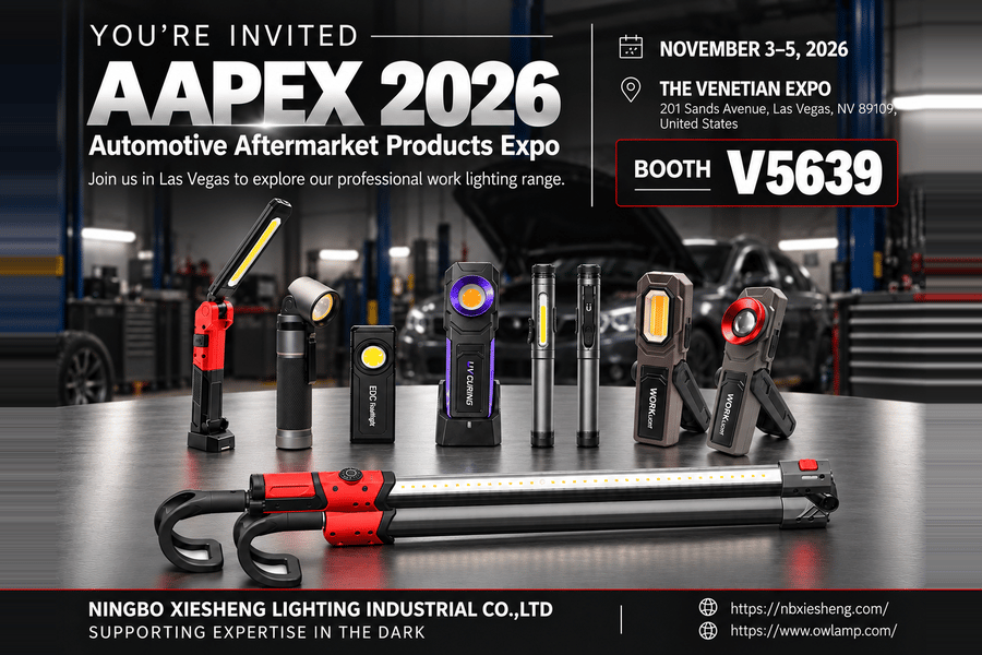 AAPEX 2026 owlamp invitation