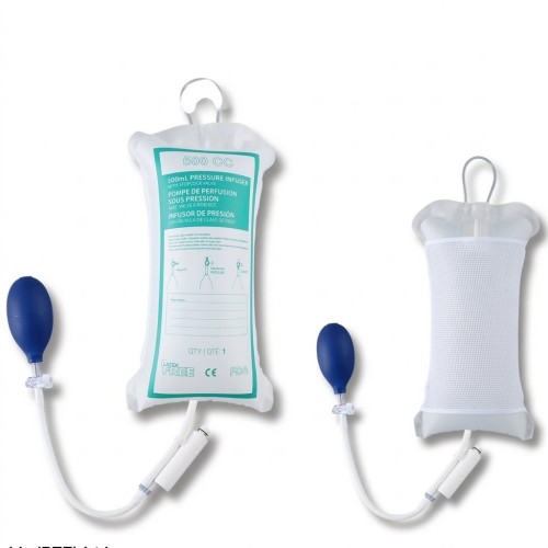 InfuSure® Disposable IV Pressure Infusion Bags with Piston Gauge | Model GTDlB-P