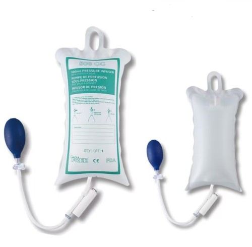 InfuSure® Disposable IV Pressure Infusion Bags with Piston Gauge | Model TDlB-P