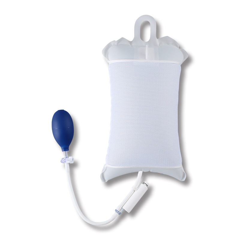 Rear view of the InfuSure DIB-500P mesh pressure infusion bag