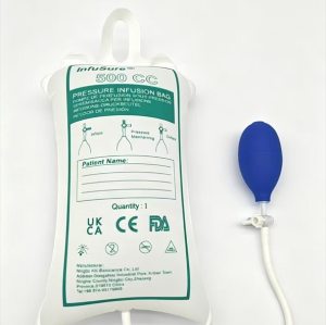 Disposable IV Pressure Infusion Bag (Piston Gauge) for Standard Clinical Pressure Therapy | InfuSure®DIB-P