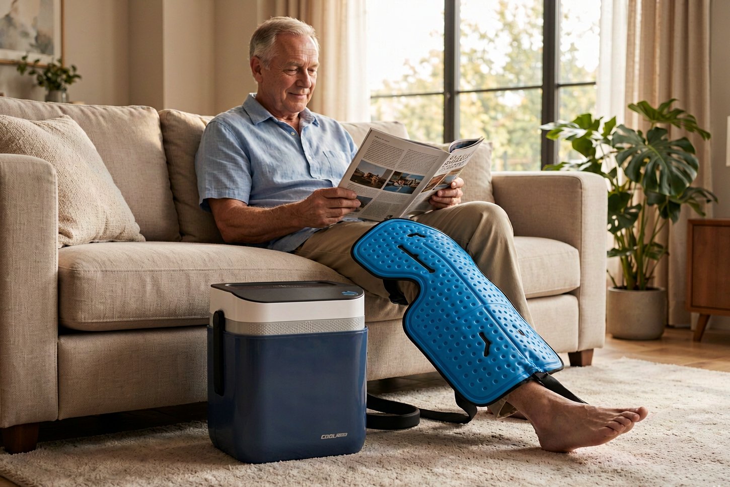 Home recovery with Air Cold Core