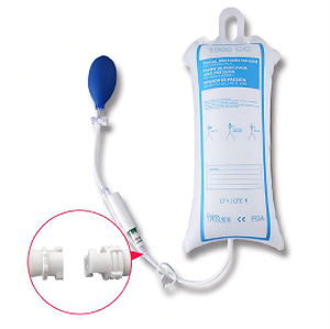 InfuSure®  Disposable IV Pressure Infusion Bags with Piston Gauge | Model DIB-MRIC-P