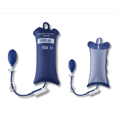 Reusable Trauma Emergency IV Pressure Infusion Bag with Piston Gauge for Critical Care Use丨InfuSure® TRIB-P