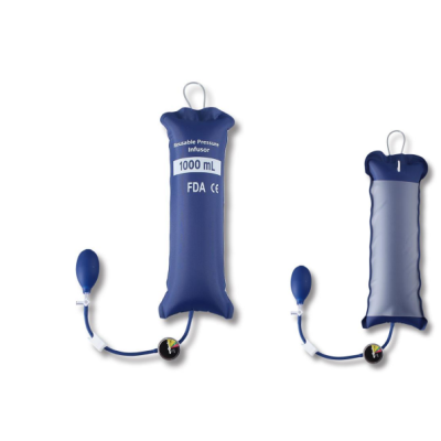Reusable Advanced IV Pressure Infusion Bag with Plastic Manometer for Accurate Clinical Infusion Control丨InfuSure® GTRIB-PM