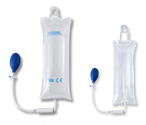 InfuSure®  Reusable IV Pressure Infusion Bags with Piston Gauge | Model SRlB-P