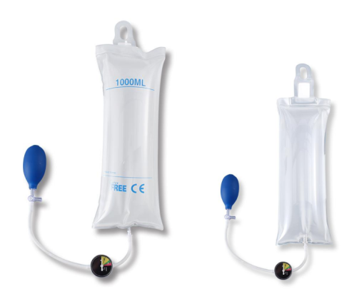 InfuSure®  Reusable IV Pressure Infusion Bags with Plastic Manometer | Model SRlB-PM