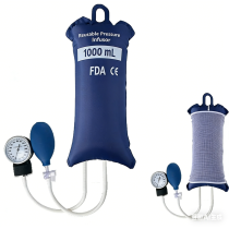 InfuSure®  Reusable IV Pressure Infusion Bags with Metal Manometer | Model RlB-MM-D