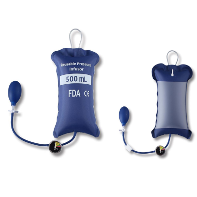 InfuSure®  Reusable IV Pressure Infusion Bags with Plastic Manometer | Model GTRlB-PM