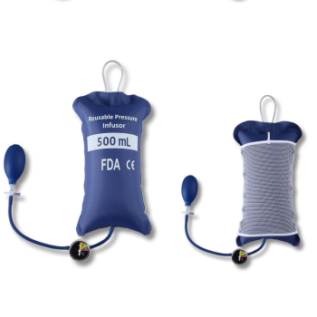 InfuSure®  Reusable IV Pressure Infusion Bags with Plastic Manometer | Model GRlB-PM