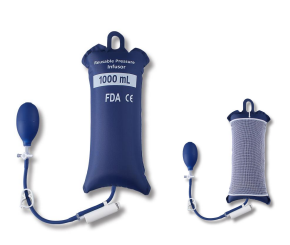 InfuSure®  Reusable IV Pressure Infusion Bags with Piston Gauge | Model RlB-P