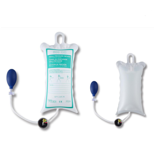 InfuSure® Disposable IV Pressure Infusion Bags with Plastic Manometer | Model TDlB-PM