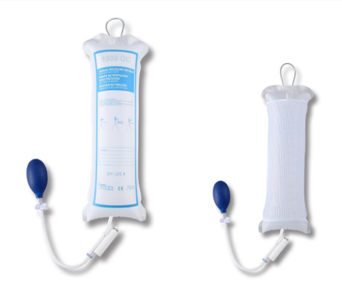 InfuSure® Disposable IV Pressure Infusion Bags with Piston Gauge | Model GDlB-P