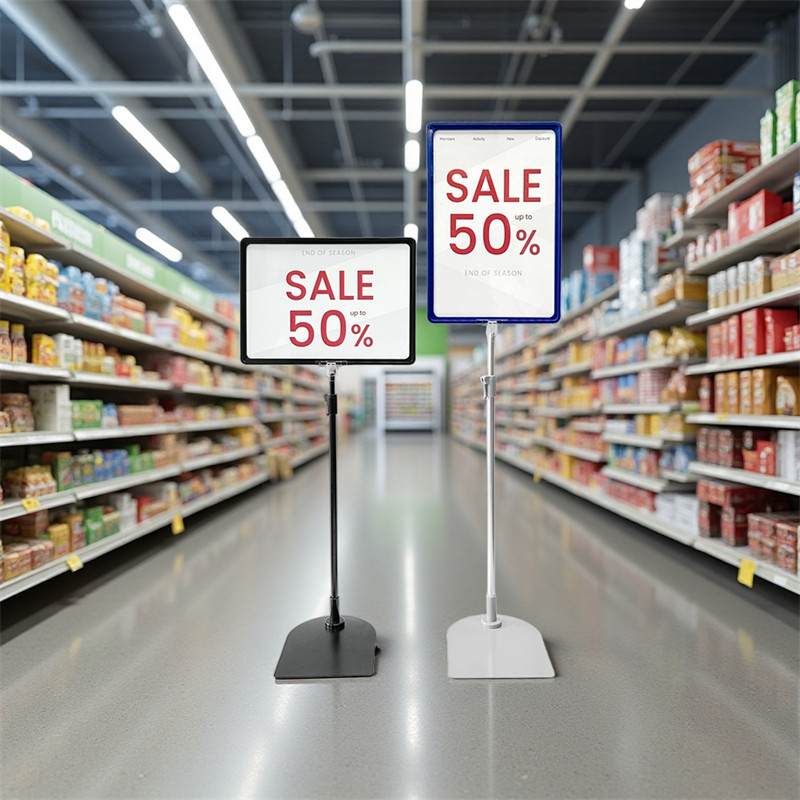 Sign Holder Stand Usage Scenario