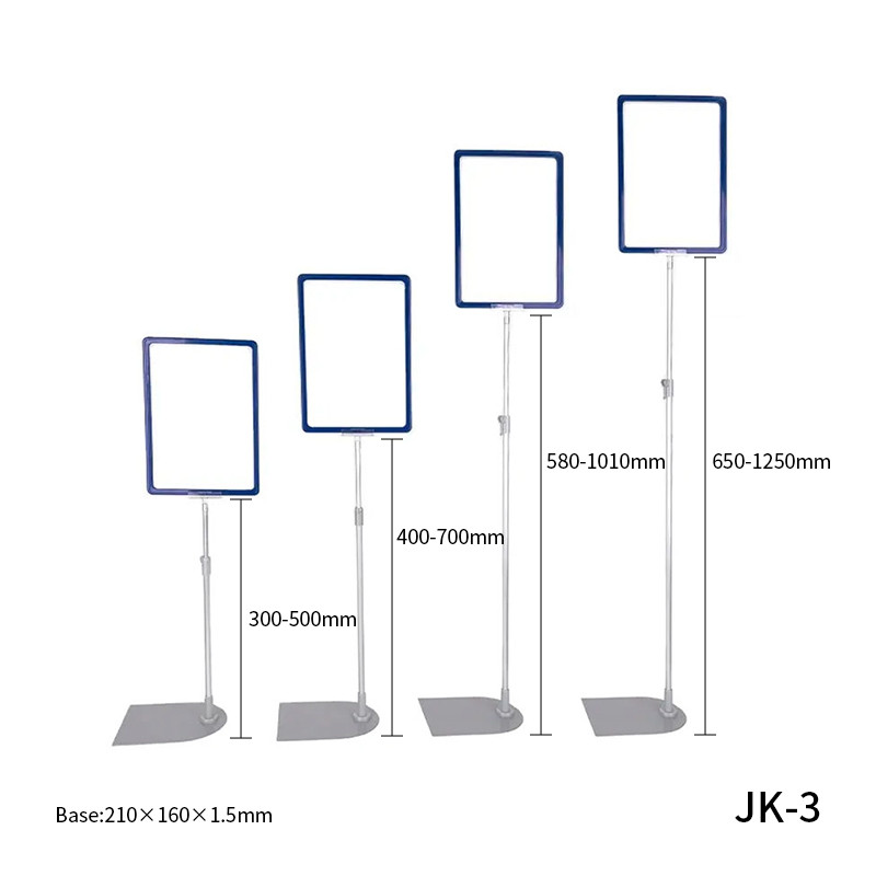 Sign Holder Stand Size