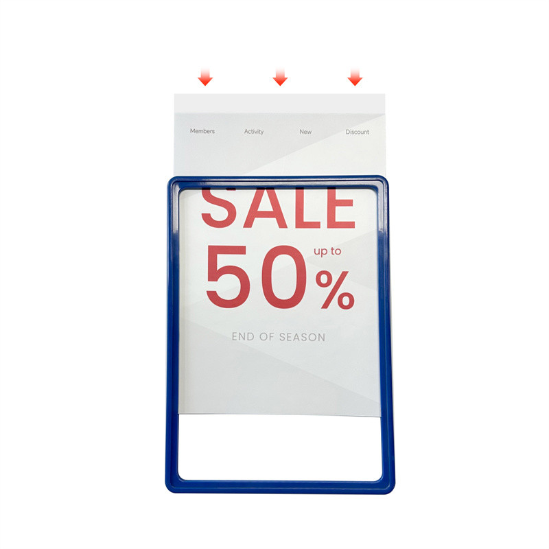 Sign holder with sale sign insert
