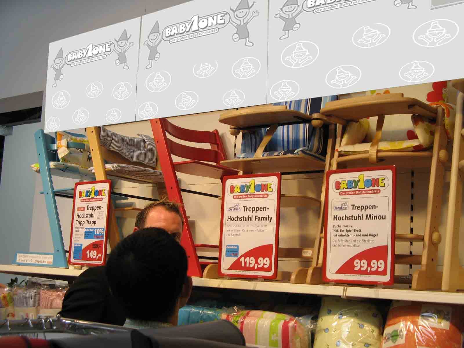 Sign holder frame usage scenario