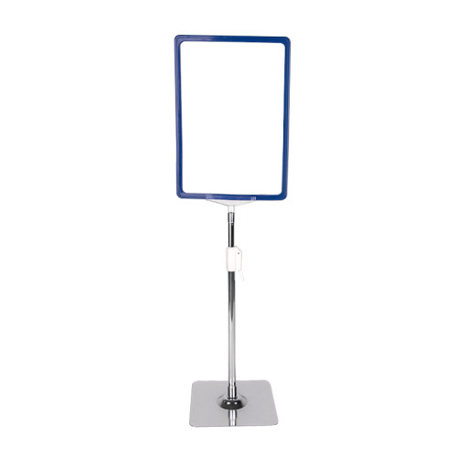 JK-6 Adjustable Height Metal Floor-standing Sign Stand Vertical/Horizontal Sign Holder
