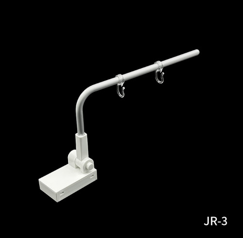 JR-3 L Shape Shelf Display Magnetic Poster Holder with Hooks