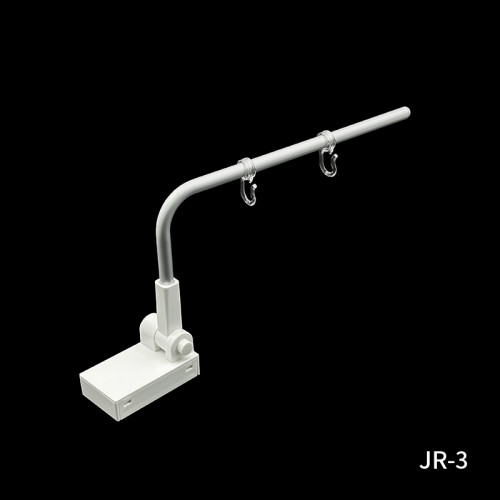 JR-3 L Shape Shelf Display Magnetic Poster Holder with Hooks
