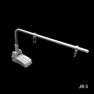 JR-5 L Shape Shelf Display Magnetic Poster Holder with Hooks
