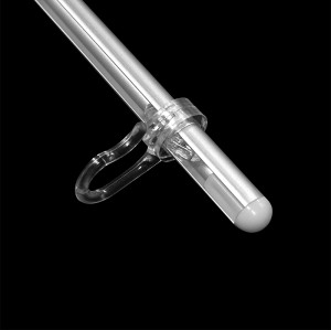 JR-5 L Shape Shelf Display Magnetic Poster Holder with Hooks