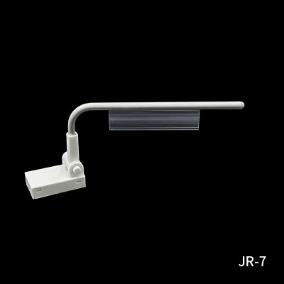 JR-7 L Shape Shelf Display Magnetic Poster Holder with Hooks