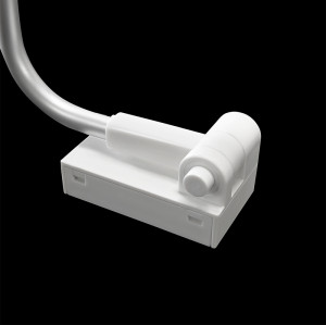 JR-8 U Shape Shelf Display Magnetic Poster Holder with Hooks