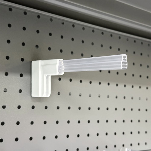 JR-9 Advertising Magnetic Base L Shaped Foam Board Sign Holder Poster Holder with PVC Strip