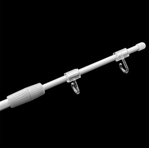 JR-10A Adjustable Length Shelf Banner Holder with Magnetic Base