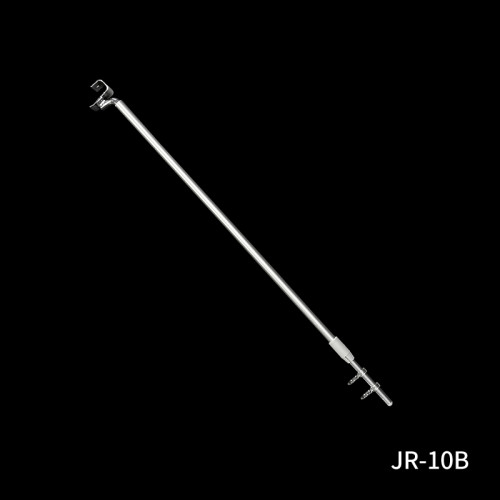 JR-10B Adjustable Length Shelf Banner Holder with Hooks
