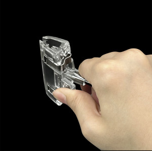 JR-14 Magnetic Retail Sign Holder with Adjustable Arm – Clear Clips