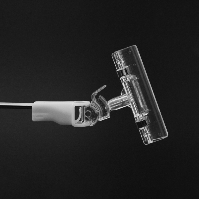 Shelf Display Magnetic Poster Holder Plastic Clip