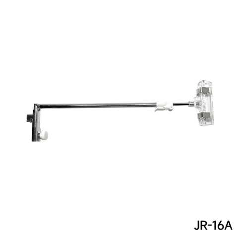 JR-16A Adjustable Length Shelf-Mounted Retail Sign Clip Shelf Sign Holder