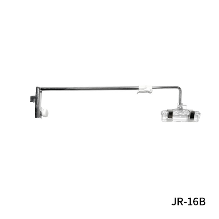 JR-16B Adjustable Length Shelf-Mounted Retail Sign Clip Shelf Sign Holder