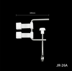 JR-26A U-Shaped Shelf Divider Clip Plastic Metal Retail Shelf Categorizing Price Tag Holder